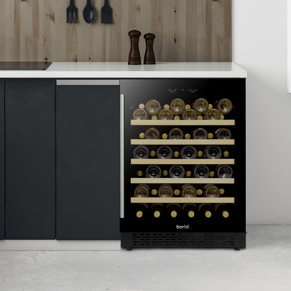 Baridi 54 Bottle Under-Counter/Freestanding Fridge & Cooler 60cm Model No- DH78