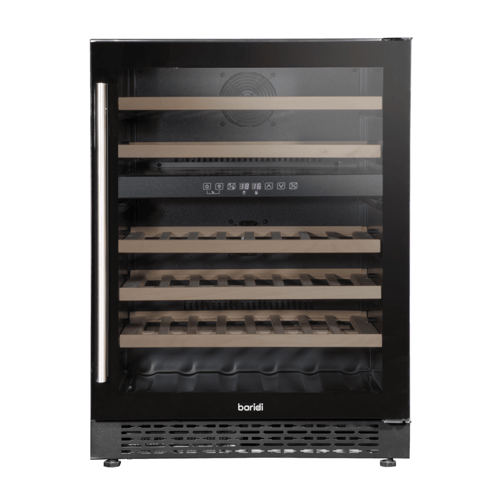 Baridi 46 Bottle Under-Counter/Freestanding Dual Zone Fridge & Cooler 60cm Model No- DH79