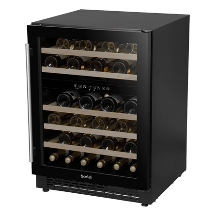 Baridi 46 Bottle Under-Counter/Freestanding Dual Zone Fridge & Cooler 60cm Model No- DH79