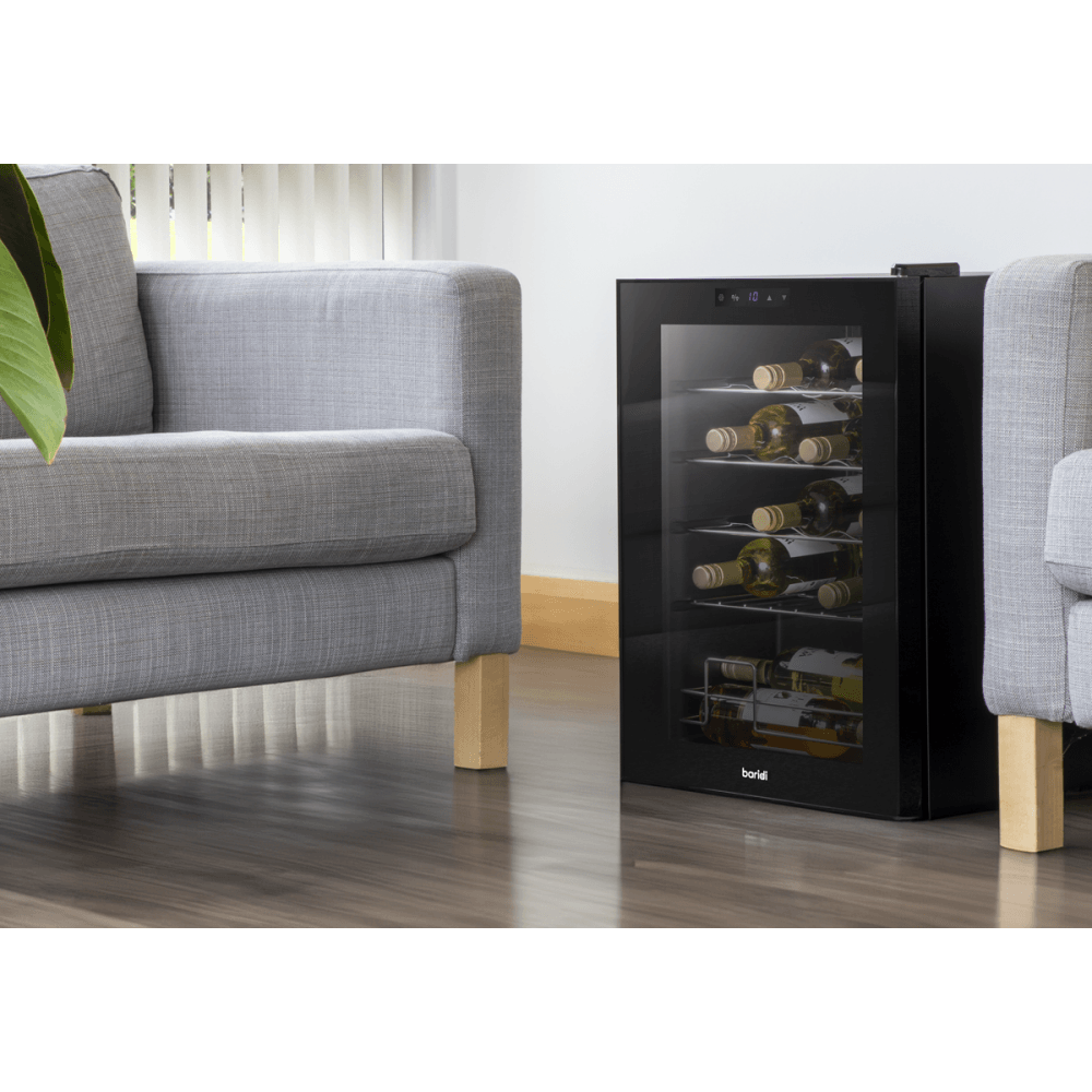Baridi 20 Bottle Tabletop Wine Fridge & Cooler Model No- DH8
