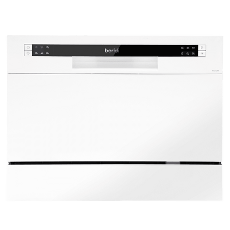 Baridi Tabletop Dishwasher 6 Place Settings 6.5L Capacity - White Model No- DH83