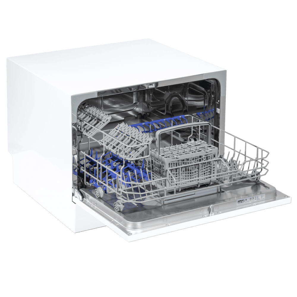 Baridi Tabletop Dishwasher 6 Place Settings 6.5L Capacity - White Model No- DH83