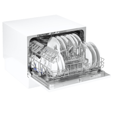 Baridi Tabletop Dishwasher 6 Place Settings 6.5L Capacity - White Model No- DH83