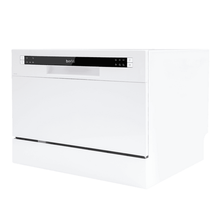 Baridi Tabletop Dishwasher 6 Place Settings 6.5L Capacity - White Model No- DH83
