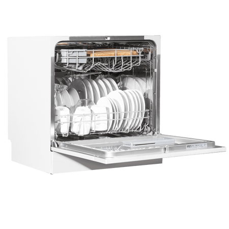 Baridi Tabletop Dishwasher 8 Place Settings 8L Capacity - White Model No- DH86