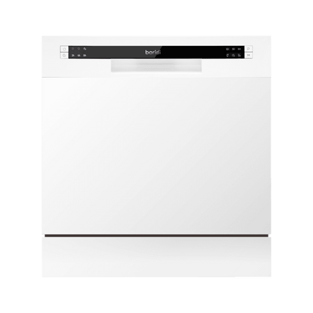 Baridi Tabletop Dishwasher 8 Place Settings 8L Capacity - White Model No- DH86