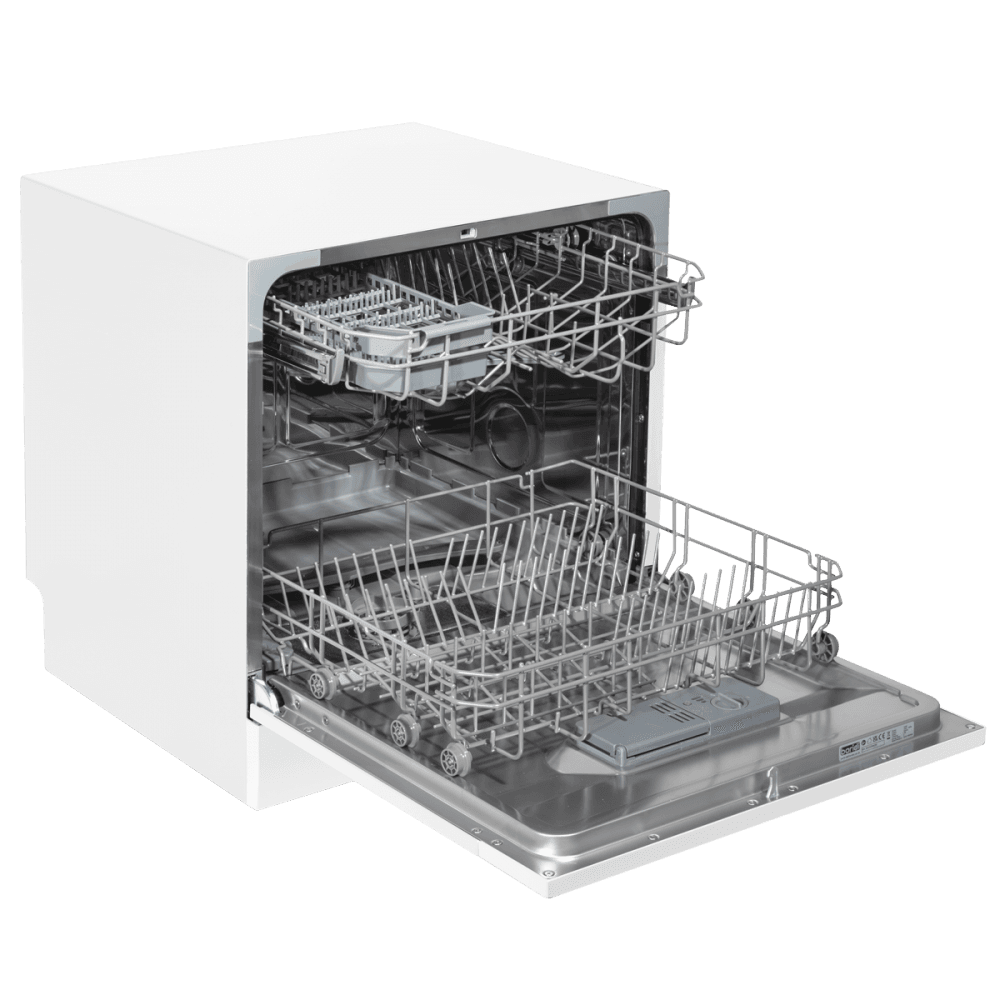 Baridi Tabletop Dishwasher 8 Place Settings 8L Capacity - White Model No- DH86