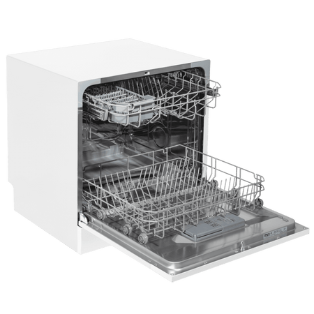 Baridi Tabletop Dishwasher 8 Place Settings 8L Capacity - White Model No- DH86