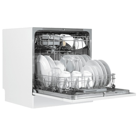 Baridi Tabletop Dishwasher 8 Place Settings 8L Capacity - White Model No- DH86