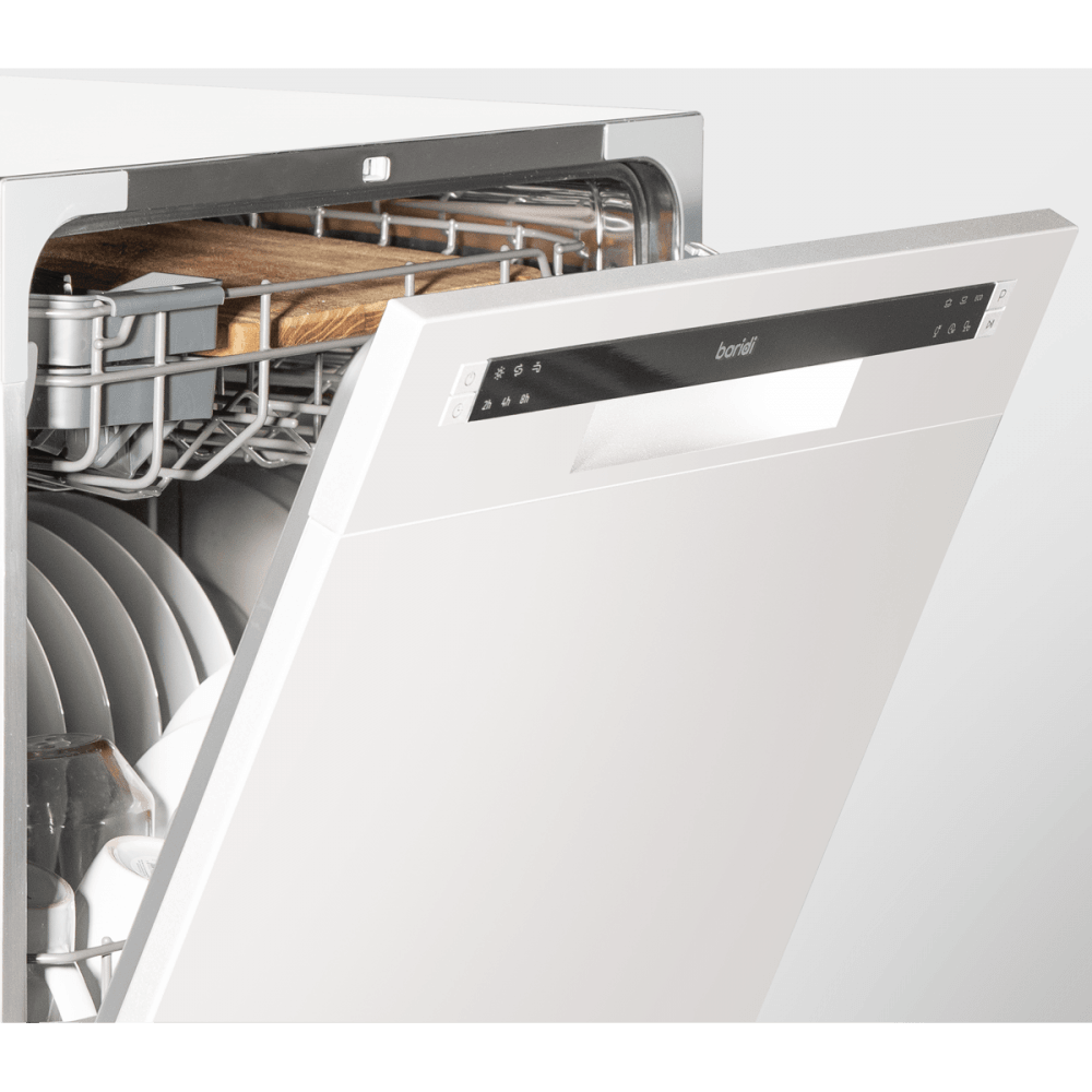 Baridi Tabletop Dishwasher 8 Place Settings 8L Capacity - White Model No- DH86