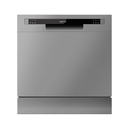 Baridi Tabletop Dishwasher 8 Place Settings 8L Capacity - Silver Model No- DH87