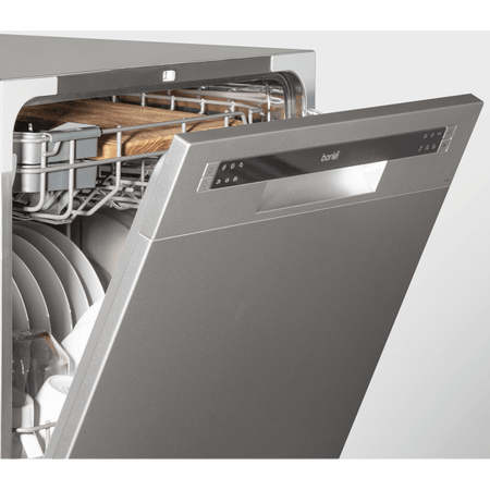 Baridi Tabletop Dishwasher 8 Place Settings 8L Capacity - Silver Model No- DH87