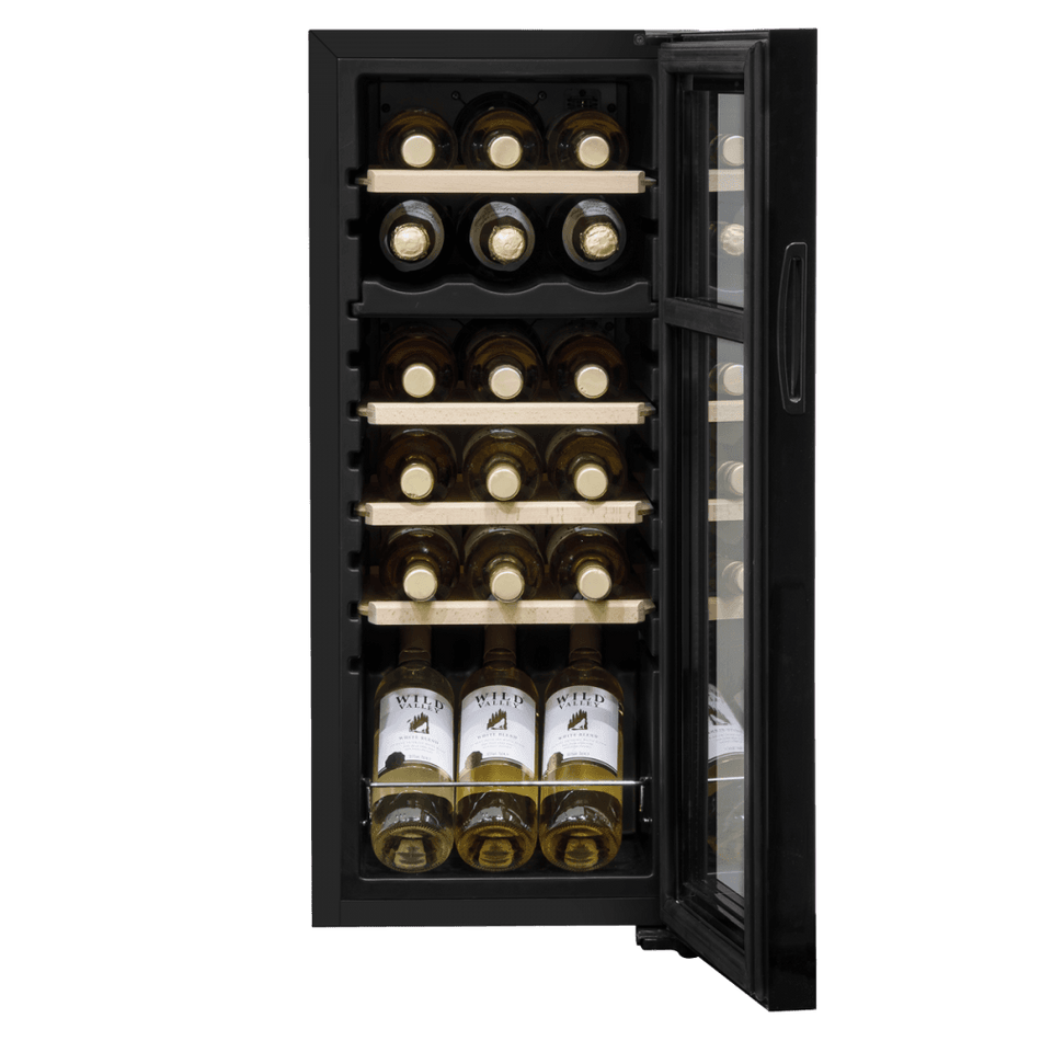 Baridi 18 Bottle Dual Zone Wine Fridge & Cooler Model No- DH89