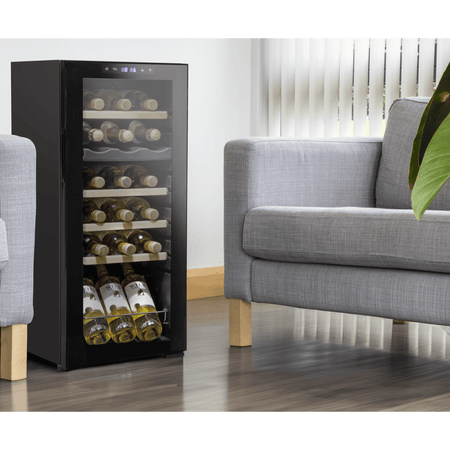 Baridi 18 Bottle Dual Zone Wine Fridge & Cooler Model No- DH89