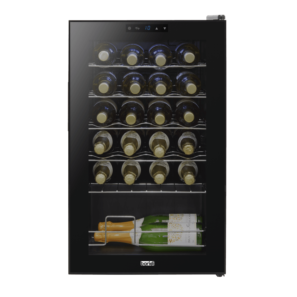 Baridi 24 Bottle Tabletop Wine Fridge & Cooler Model No- DH9