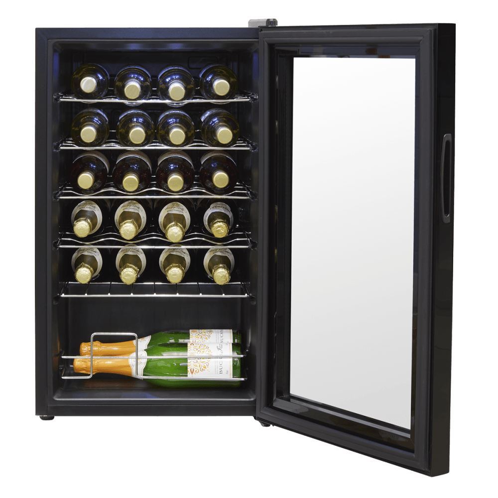 Baridi 24 Bottle Tabletop Wine Fridge & Cooler Model No- DH9