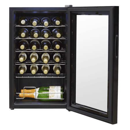 Baridi 24 Bottle Tabletop Wine Fridge & Cooler Model No- DH9
