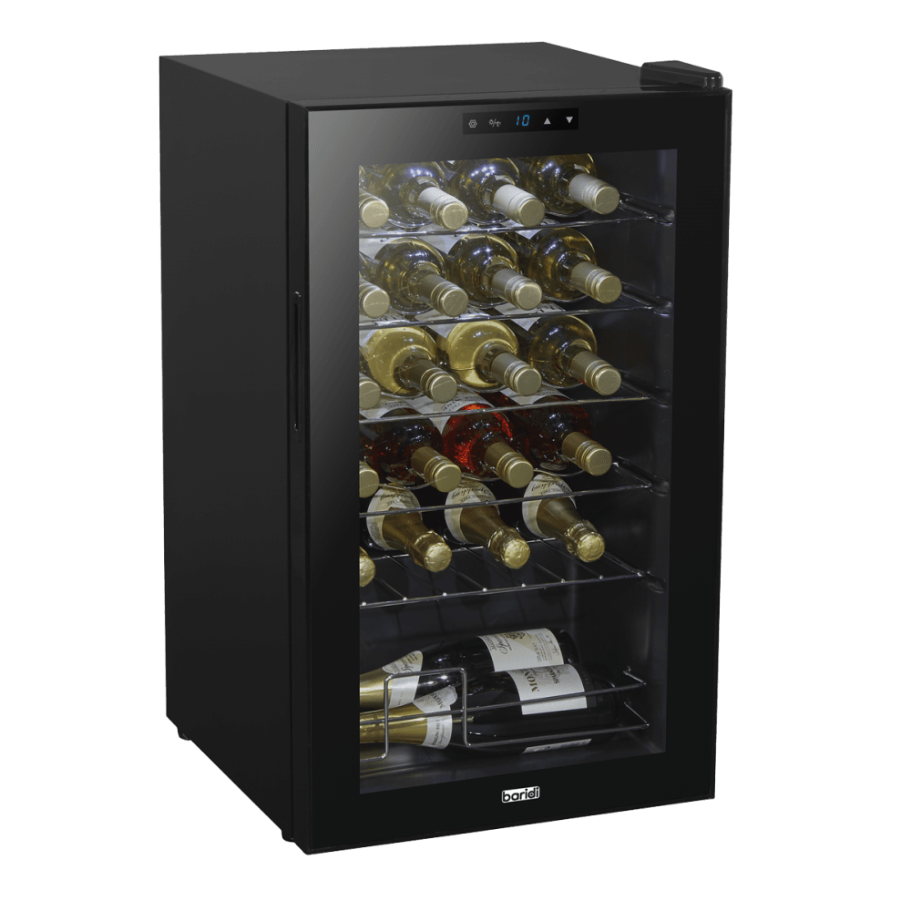 Baridi 24 Bottle Tabletop Wine Fridge & Cooler Model No- DH9
