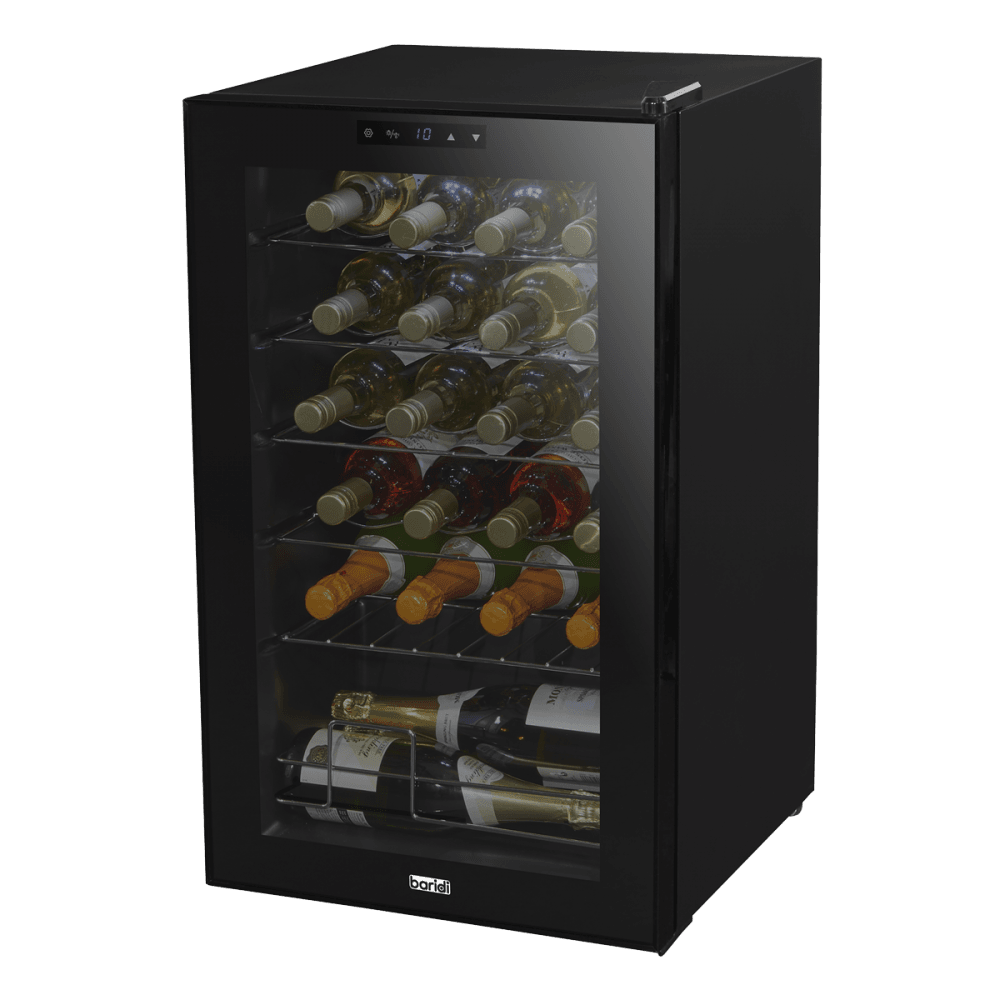 Baridi 24 Bottle Tabletop Wine Fridge & Cooler Model No- DH9