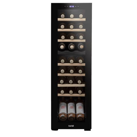 Baridi 27 Bottle Dual Zone Wine Fridge & Cooler Model No- DH90