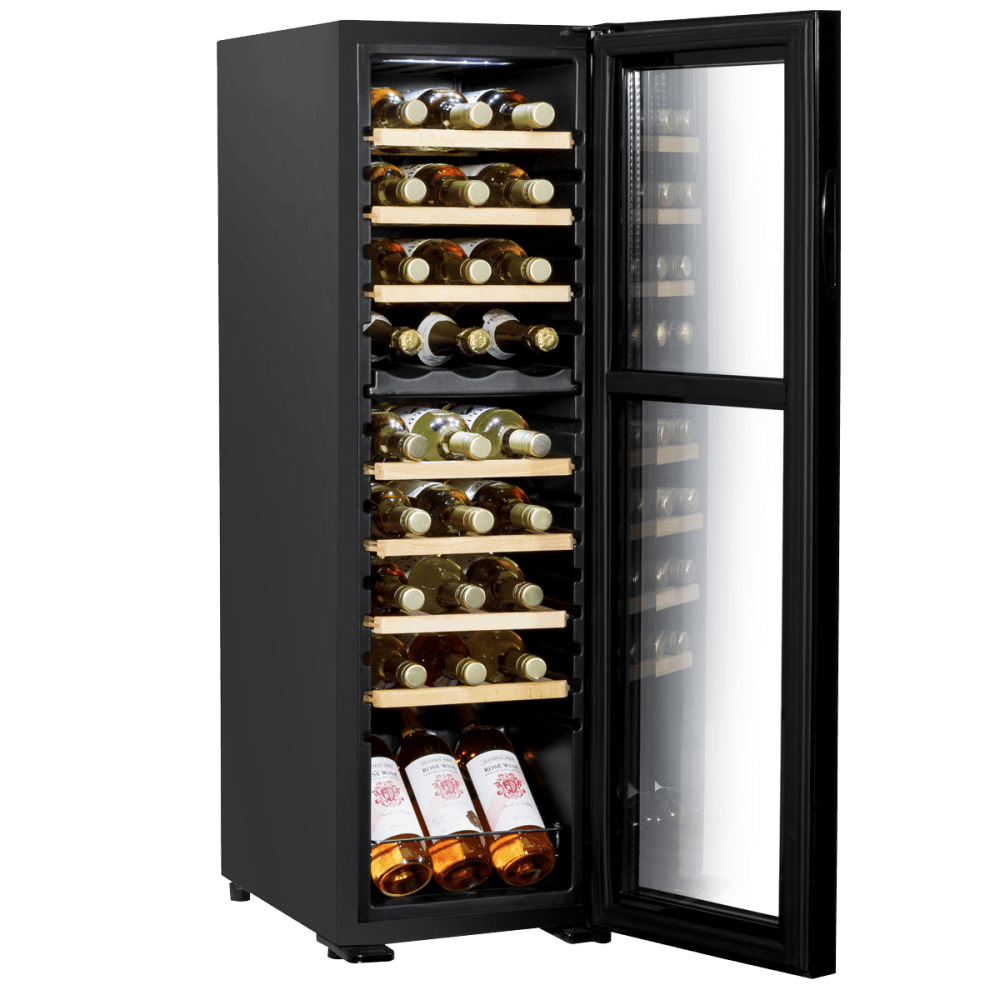 Baridi 27 Bottle Dual Zone Wine Fridge & Cooler Model No- DH90