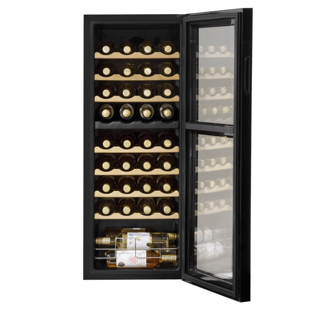 Baridi 36 Bottle Dual Zone Wine Fridge & Cooler Model No- DH91