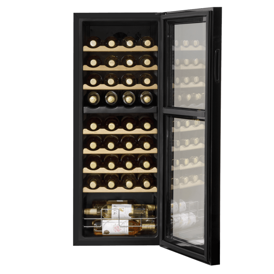 Baridi 36 Bottle Dual Zone Wine Fridge & Cooler Model No- DH91