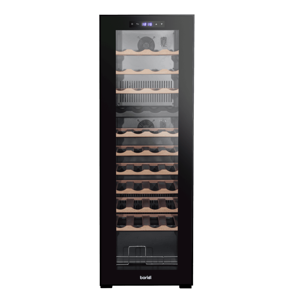 Baridi 44 Bottle Dual Zone Wine Fridge & Cooler Model No- DH92