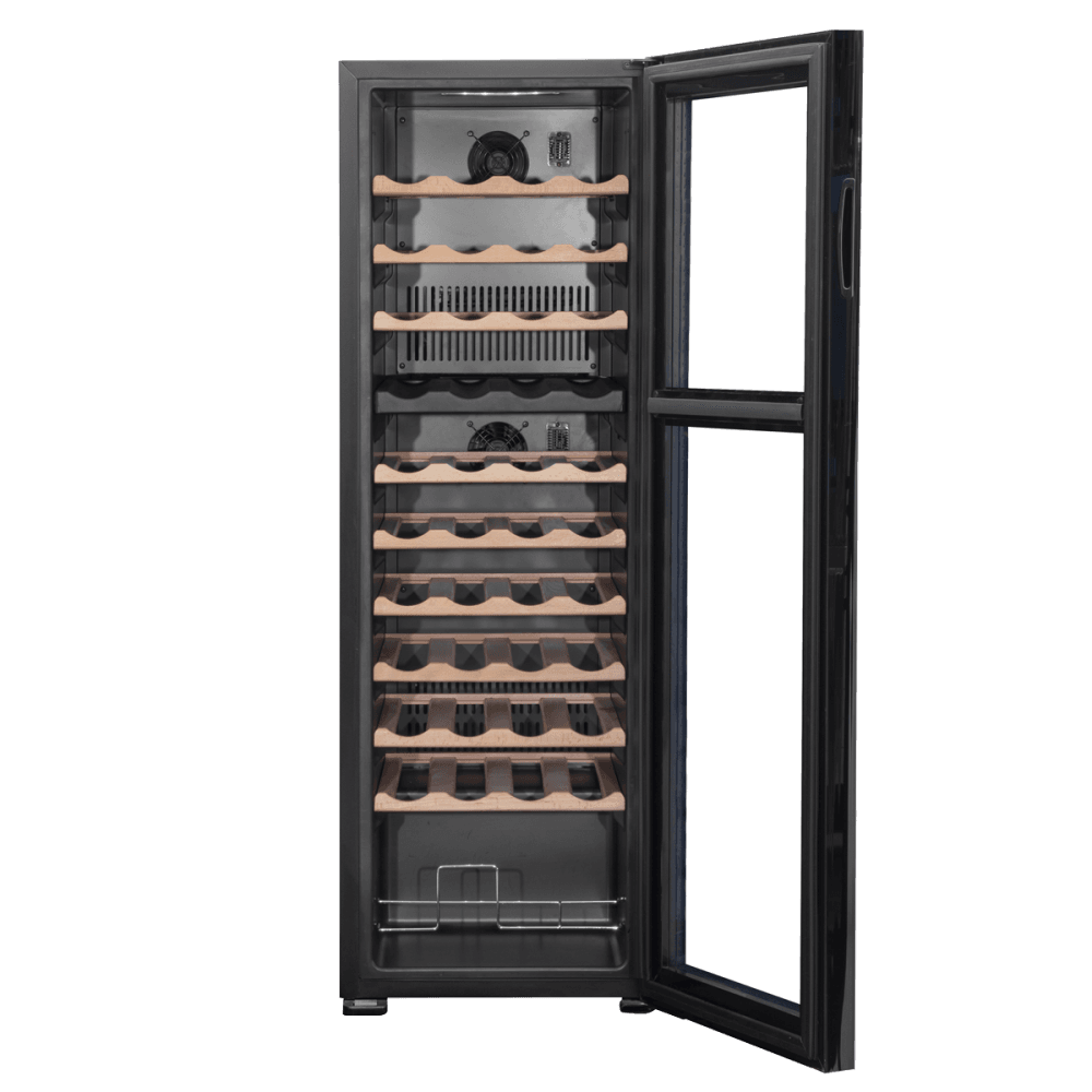 Baridi 44 Bottle Dual Zone Wine Fridge & Cooler Model No- DH92