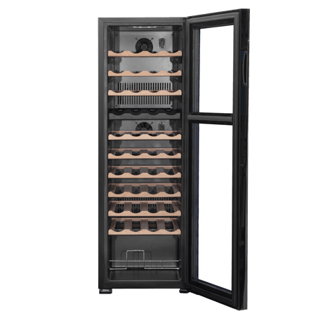 Baridi 44 Bottle Dual Zone Wine Fridge & Cooler Model No- DH92