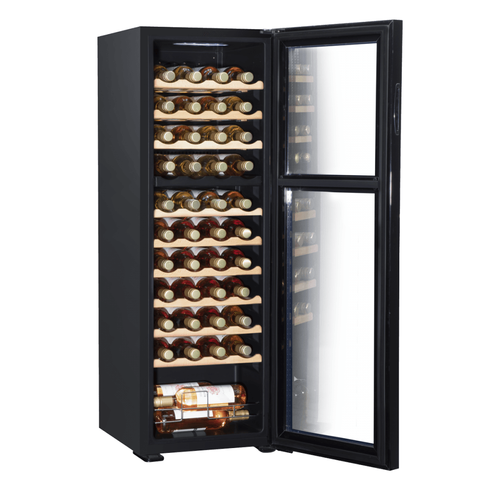 Baridi 44 Bottle Dual Zone Wine Fridge & Cooler Model No- DH92