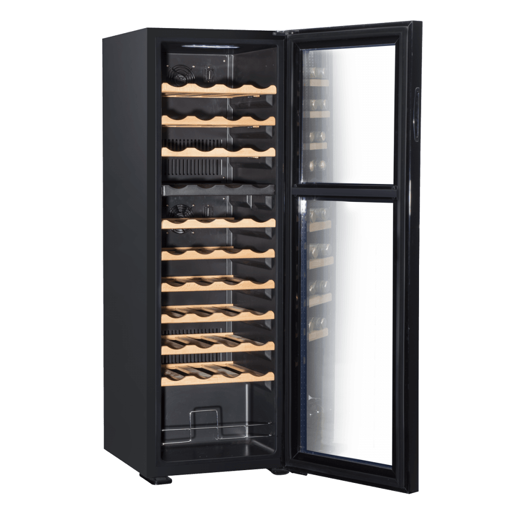 Baridi 44 Bottle Dual Zone Wine Fridge & Cooler Model No- DH92