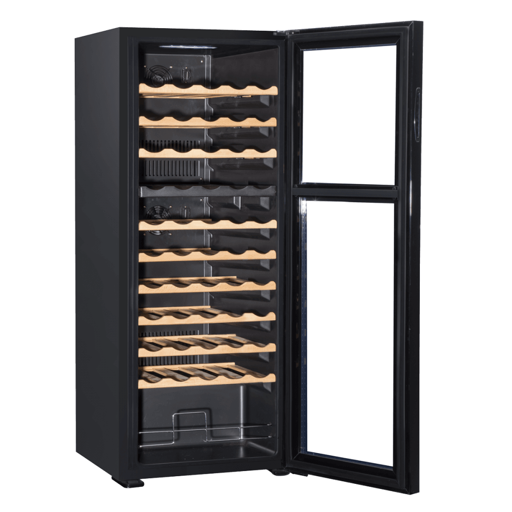 Baridi 55 Bottle Dual Zone Wine Fridge & Cooler Model No- DH93