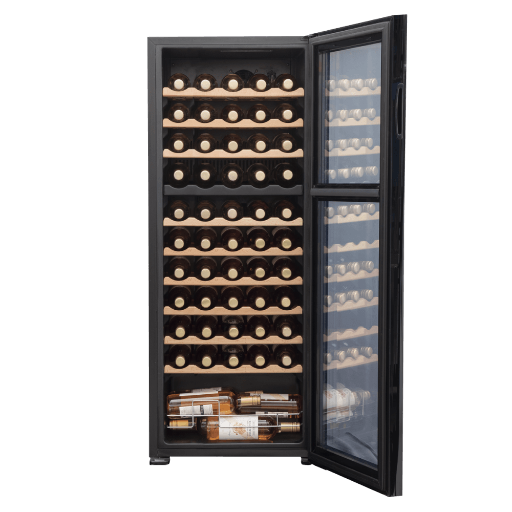 Baridi 55 Bottle Dual Zone Wine Fridge & Cooler Model No- DH93