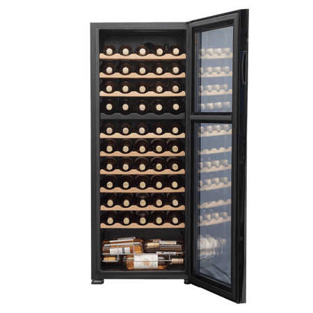 Baridi 55 Bottle Dual Zone Wine Fridge & Cooler Model No- DH93
