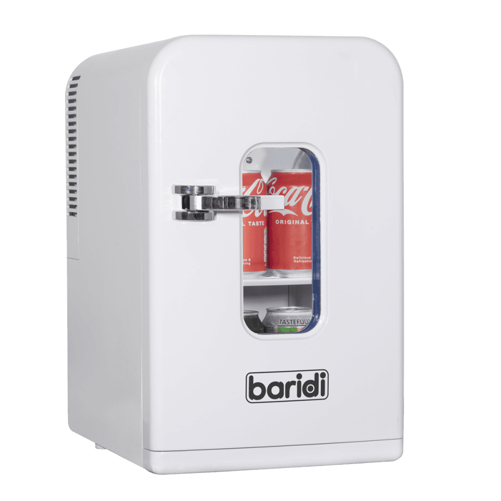 Baridi Mini Fridge/Warmer 15L Capacity 12V/230V - White Model No- DH94