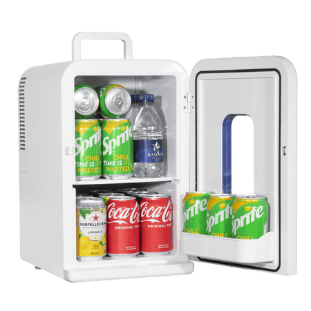 Baridi Mini Fridge/Warmer 15L Capacity 12V/230V - White Model No- DH94