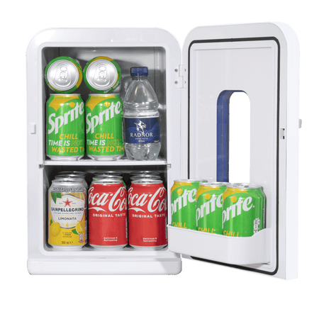 Baridi Mini Fridge/Warmer 15L Capacity 12V/230V - White Model No- DH94