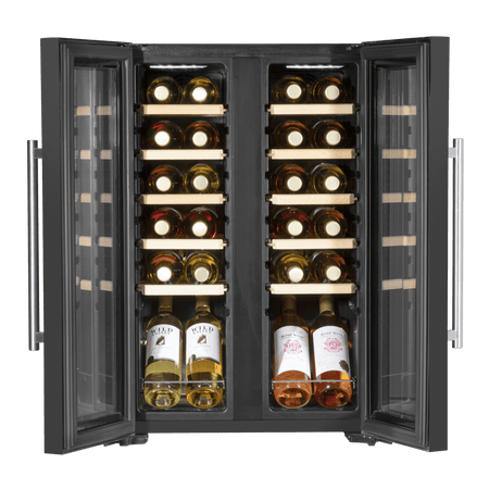 Baridi 24 Bottle Dual Zone Wine Fridge & Cooler Model No- DH97