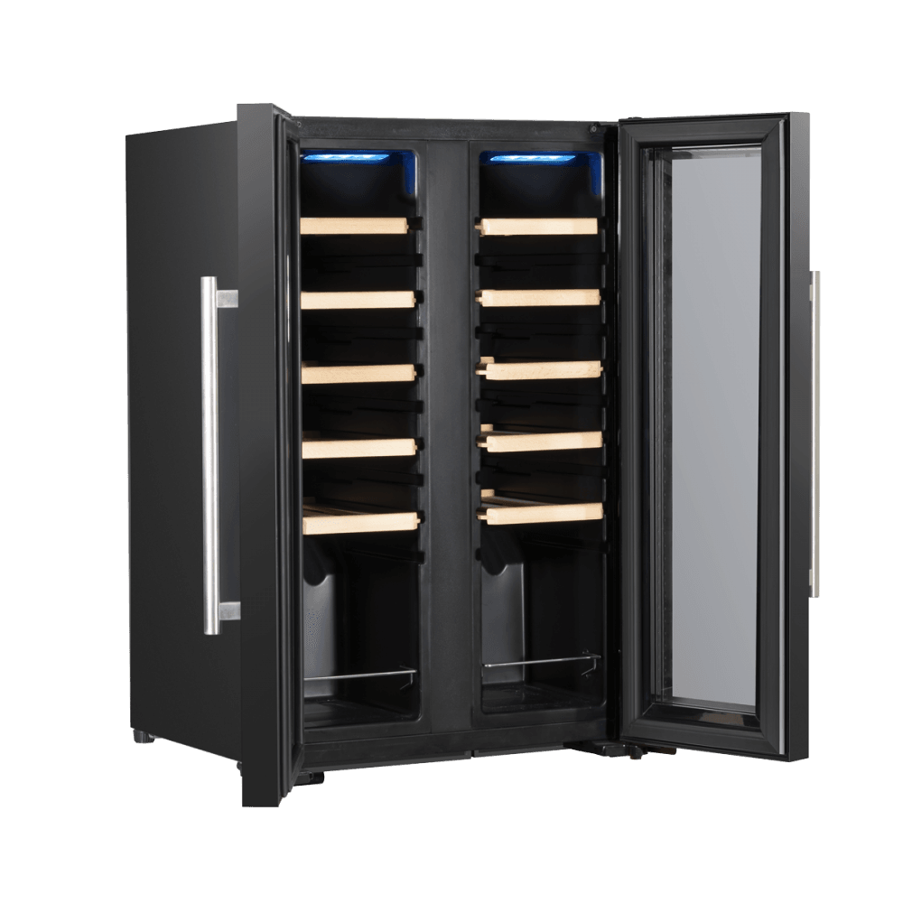 Baridi 24 Bottle Dual Zone Wine Fridge & Cooler Model No- DH97