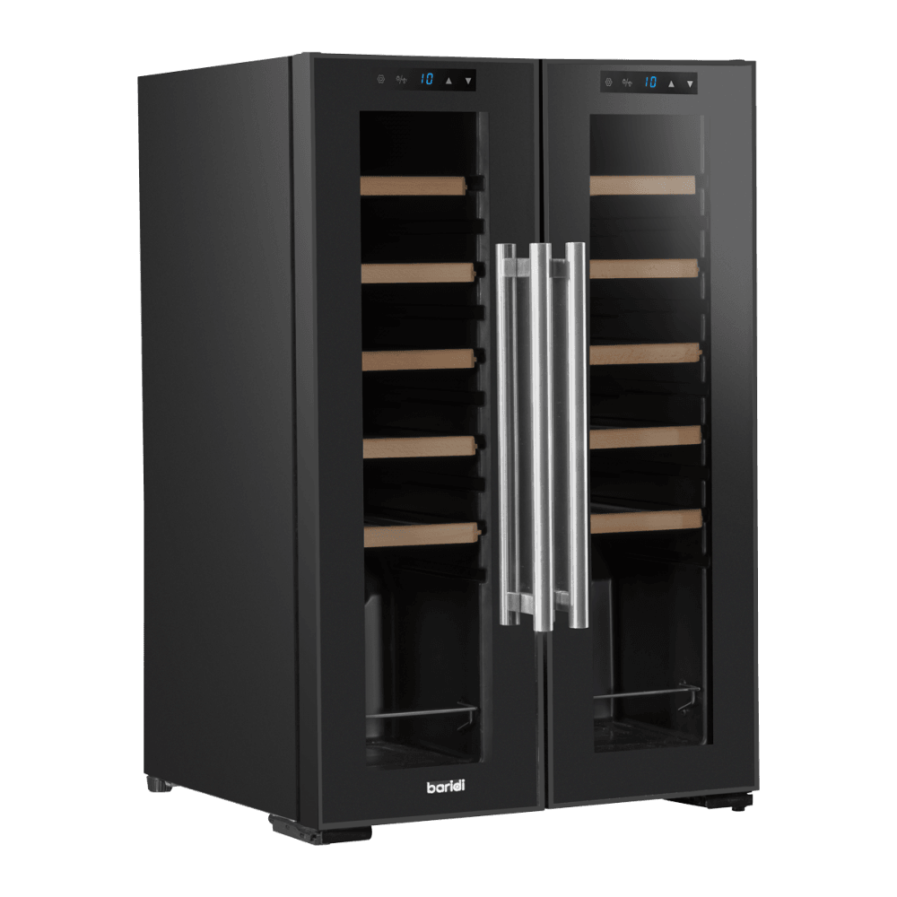 Baridi 24 Bottle Dual Zone Wine Fridge & Cooler Model No- DH97