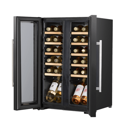 Baridi 24 Bottle Dual Zone Wine Fridge & Cooler Model No- DH97