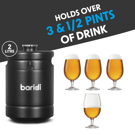 Baridi Keg 2L Capacity Model No- DH99