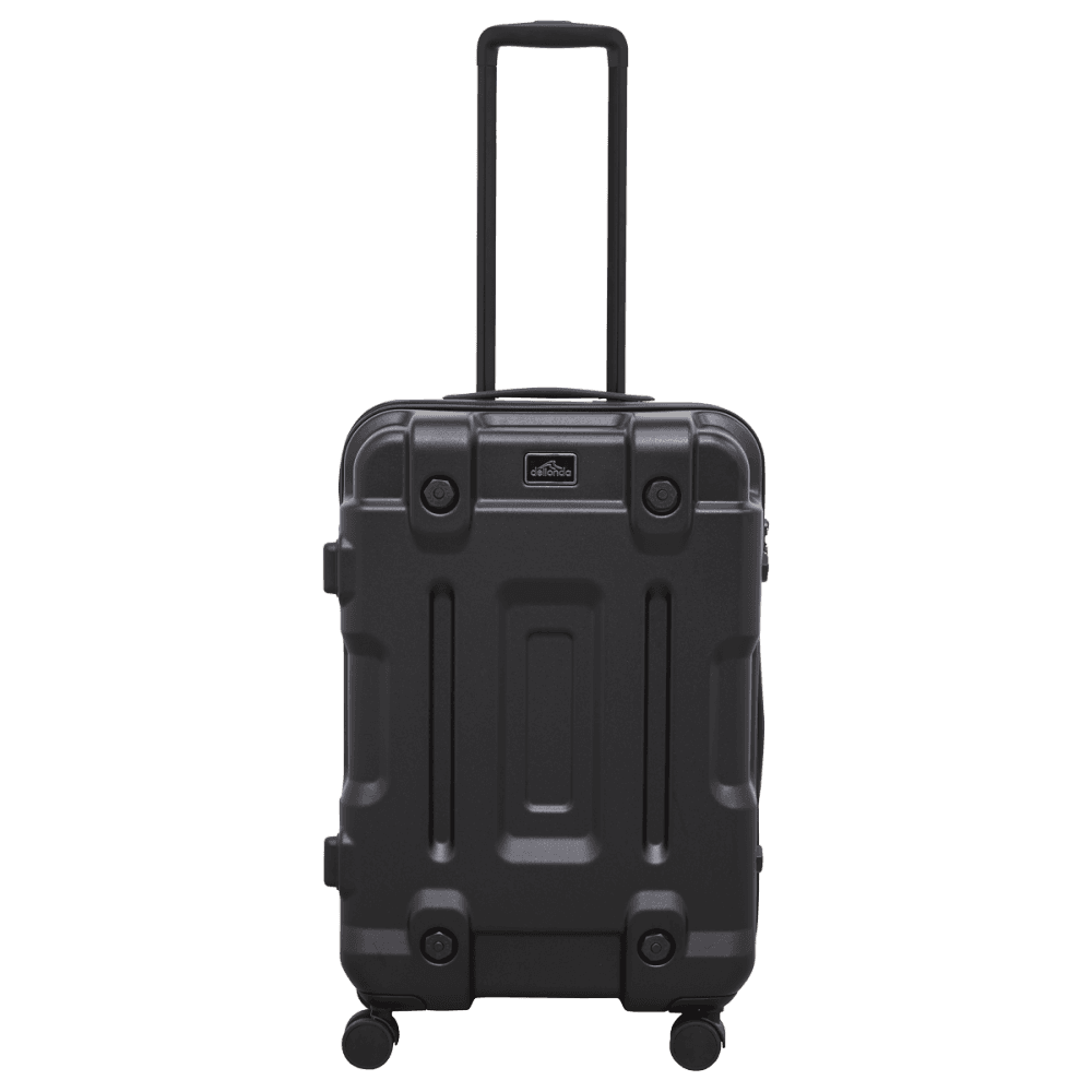 Dellonda Lightweight ABS Luggage Set 3pc - Black Model No- DL10