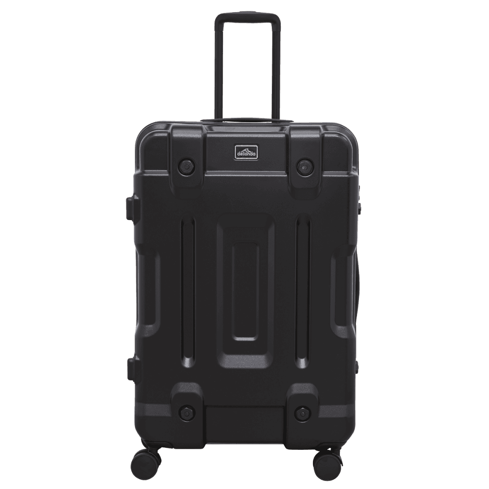 Dellonda Lightweight ABS Luggage Set 3pc - Black Model No- DL10