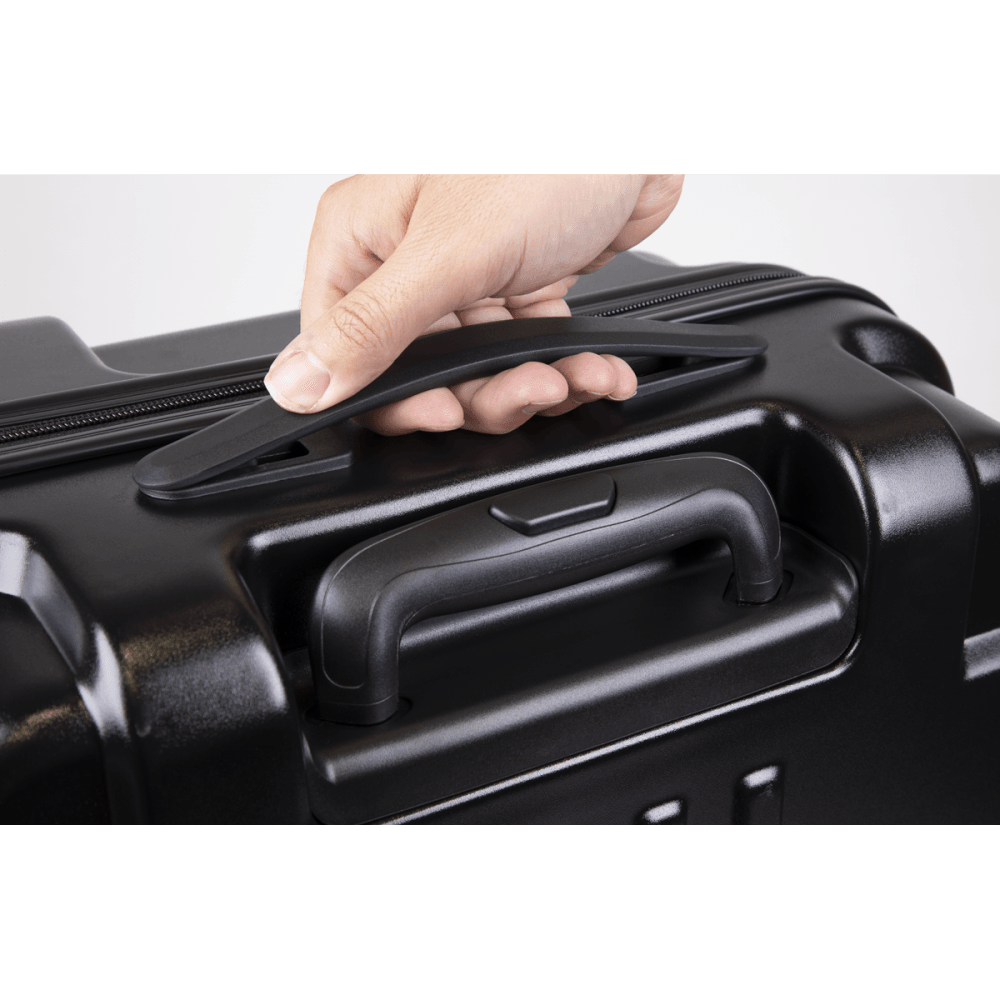 Dellonda Lightweight ABS Luggage Set 3pc - Black Model No- DL10