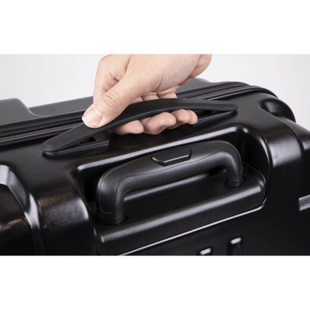 Dellonda Lightweight ABS Luggage Set 3pc - Black Model No- DL10