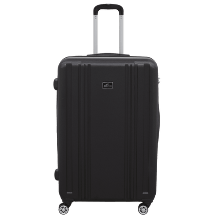 Dellonda Lightweight ABS Luggage Set with TSA Lock - Black Model No- DL11