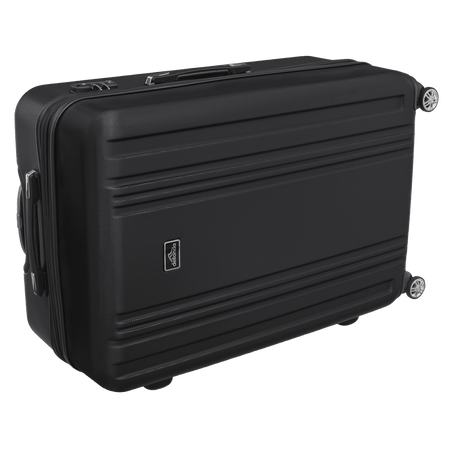 Dellonda Lightweight ABS Luggage Set with TSA Lock - Black Model No- DL11