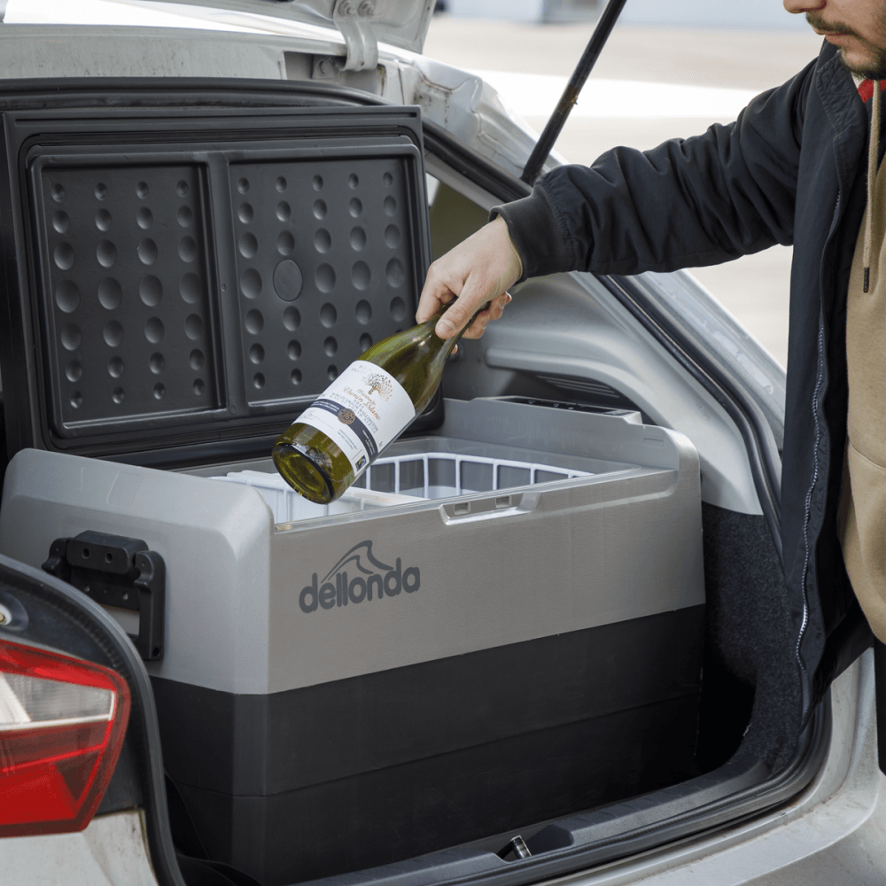 Dellonda Portable Fridge Freezer/Cool Box with LED Display 50L Model No- DL14